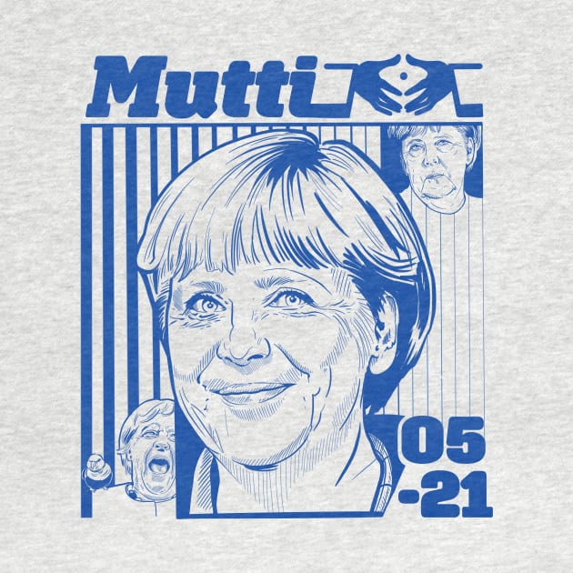 Mutti - Original Blue by Guen Douglas 